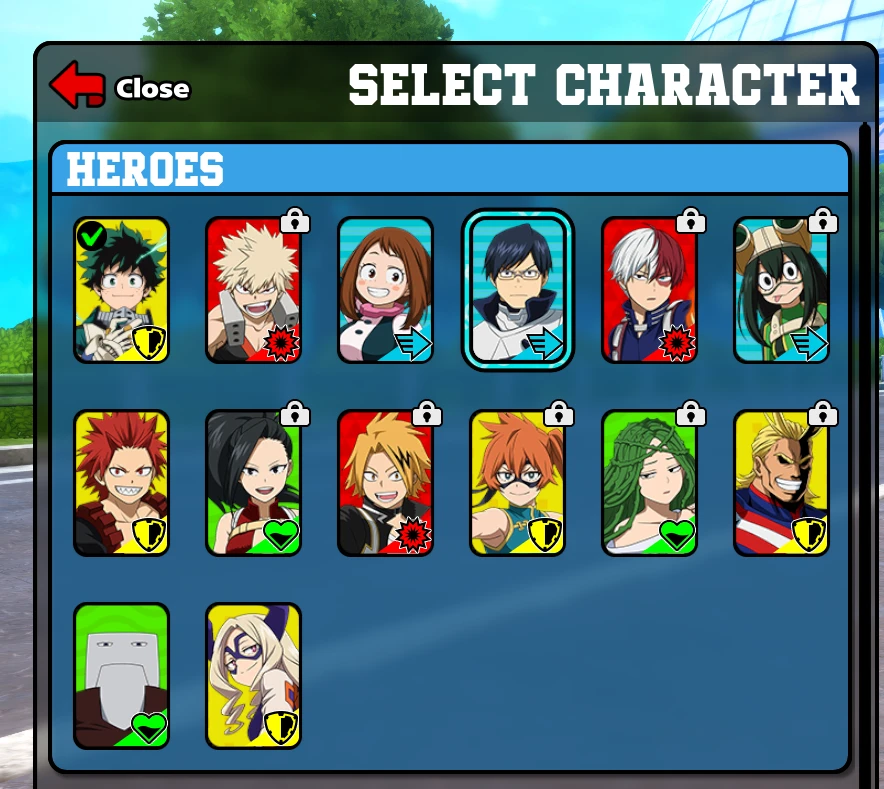 Desapego Games - My Hero Academia > Contas My Hero Ultra Rumble Steam -  Contas com diversas skins e/ou personagens