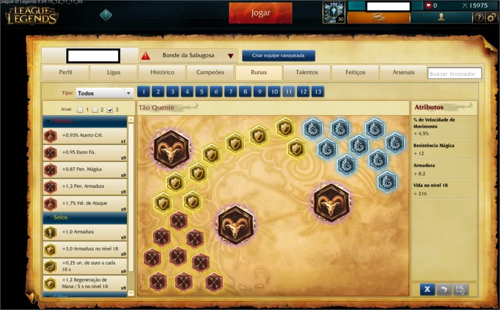 FULL RUNA DE GANHAR GOLD, League of Legends