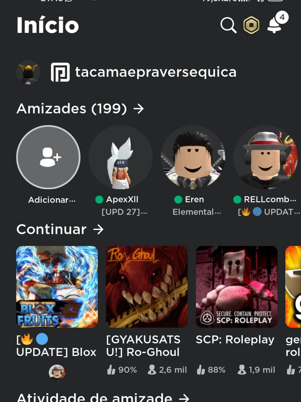 200 Robux (Envio Por Gamepass) - Roblox - DFG