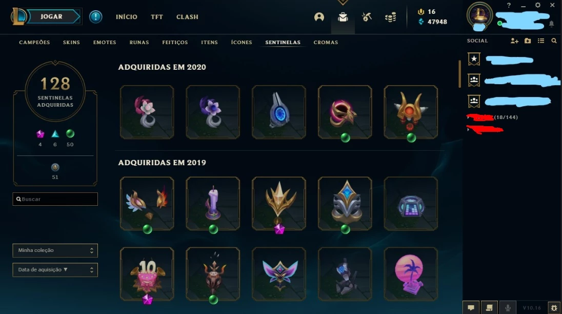 Conta Lol D2 - 126 Skins, Emote De Challenger - League Of Legends