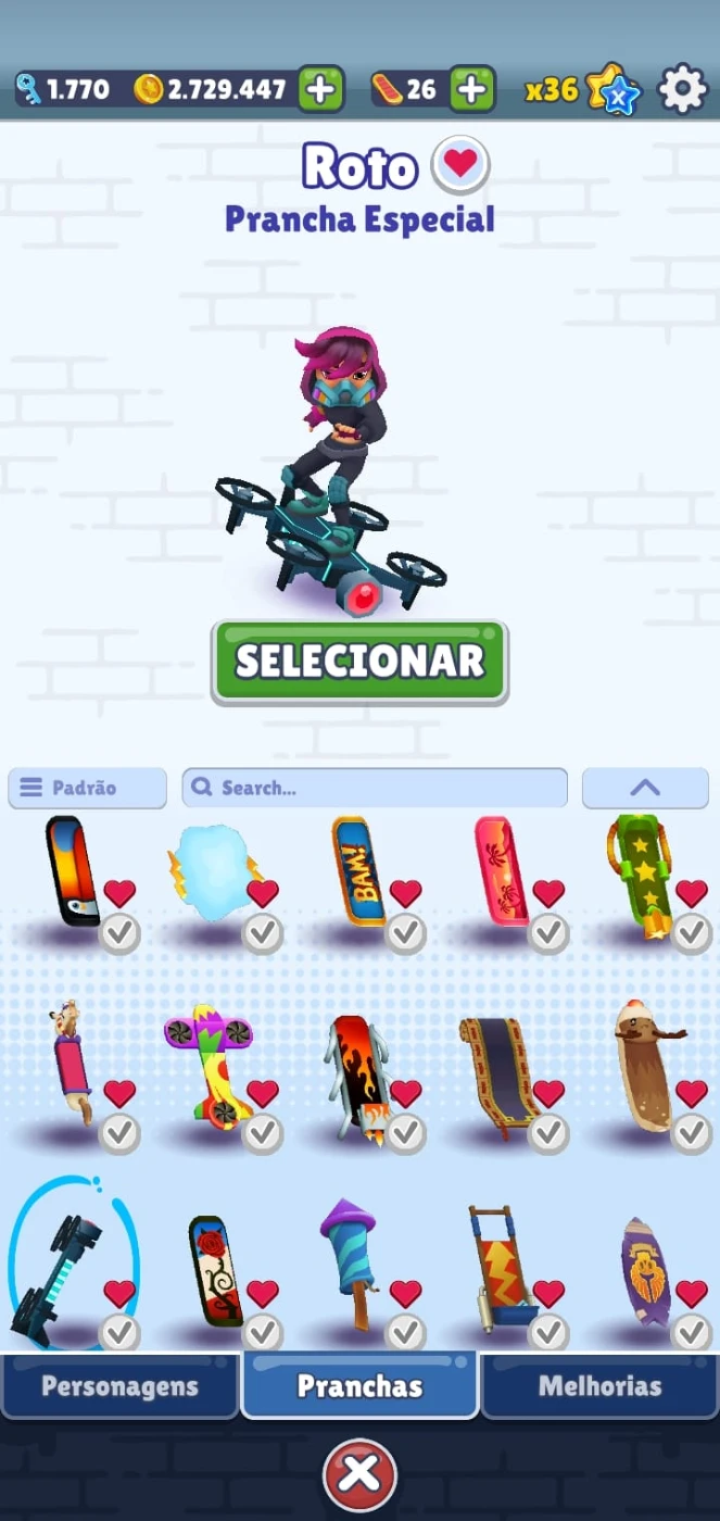 Conta Subway Surfers - Outros - DFG