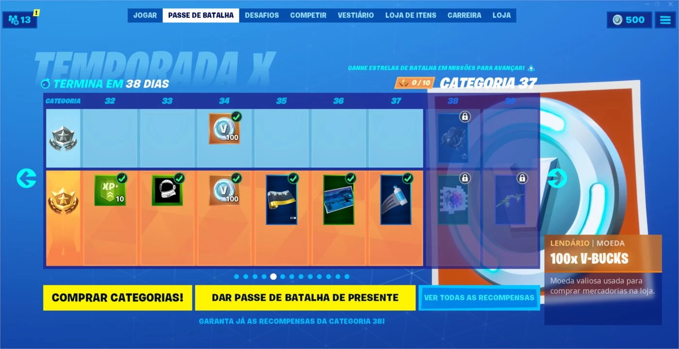 Conta Fortnite 33 Skins Pc/Xbox - DFG