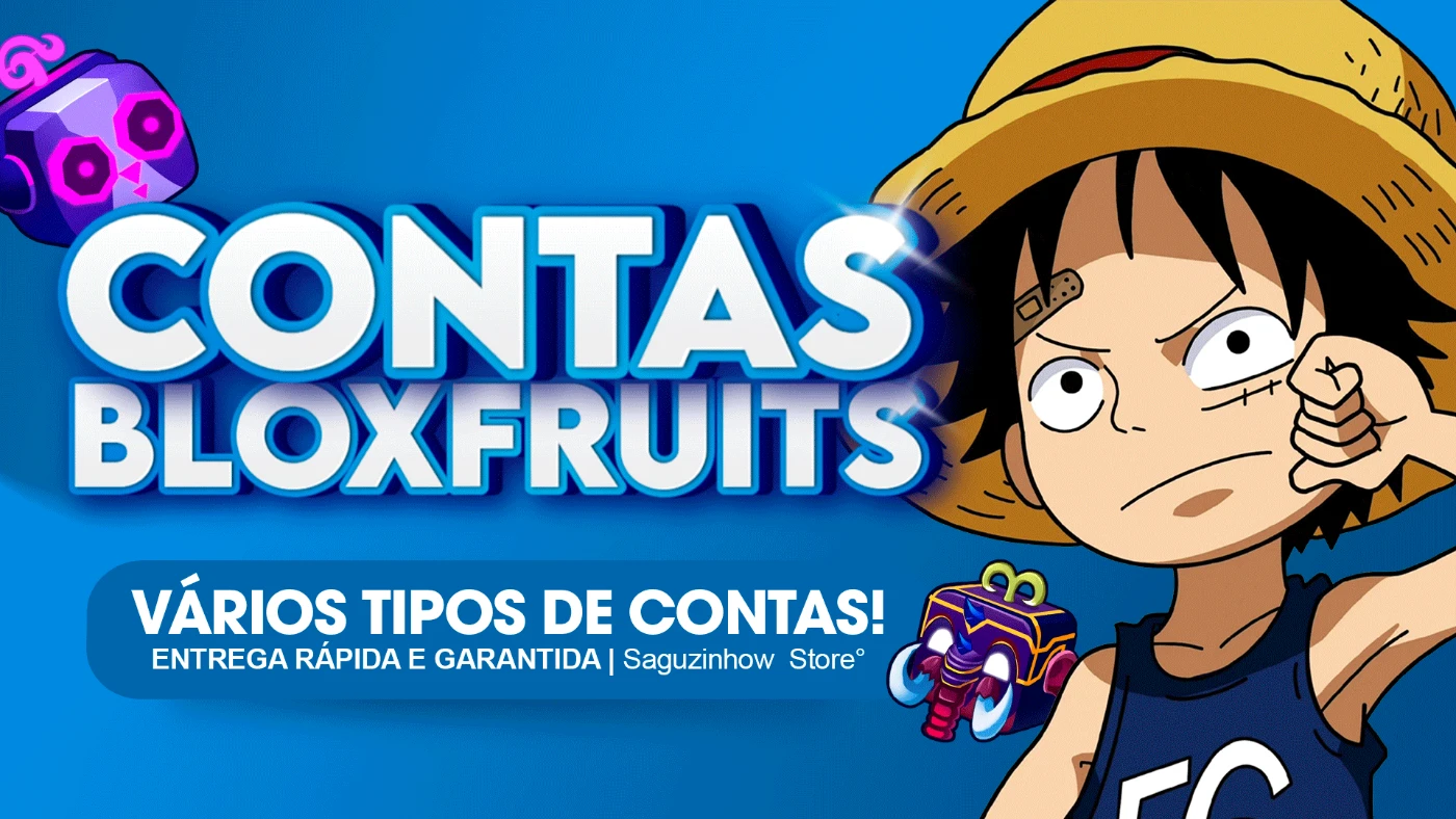 Contas Aleatórias Blox Fruit Do Level 1000 Ao 2500 - Roblox - DFG