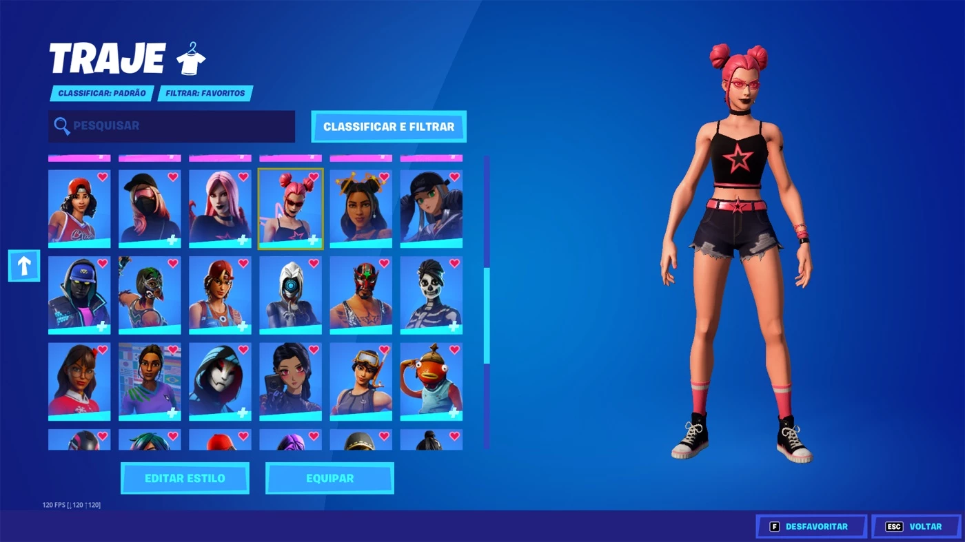 Conta De Fortnite Skins Tryhard (172 Skins) - DFG