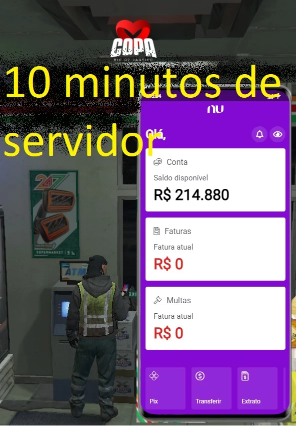 1Milhao No Fluxorp - Envio No Mesmo Dia! - Gta - DFG