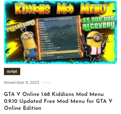 Mod Menu Gta V - DFG