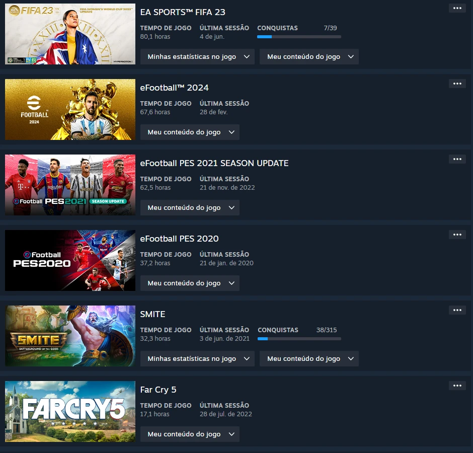 Vendo Conta Steam Com Varios Jogos