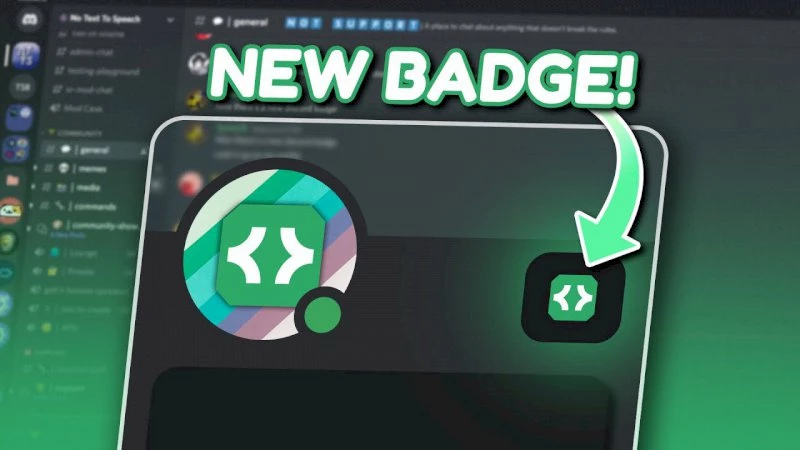 Nova Badge Discord Active Developer (Entrega Automatica) - Redes Sociais -  DFG