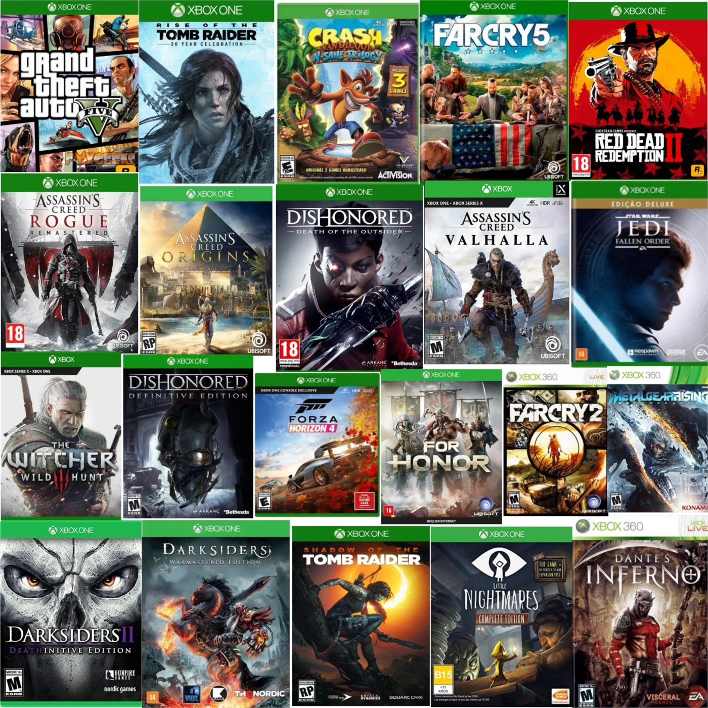 Jogos Para Xbox 360 Mídia Digital - DFG