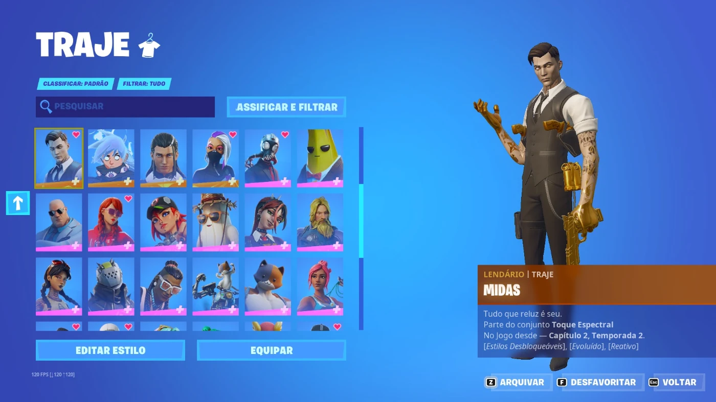 Conta de Fortnite (Travis Scott, Etc), Jogo de Videogame Nunca Usado  80629232