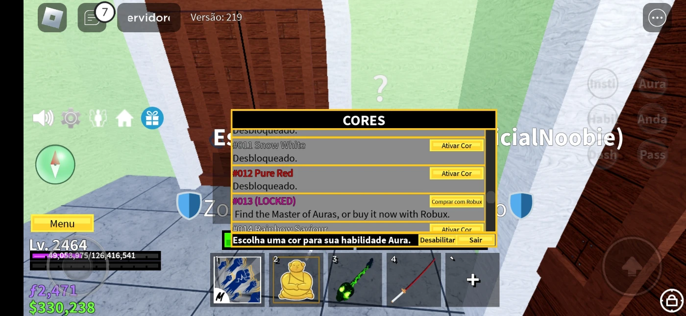 Conta Blox Fruits Level Máximo - Godhuman + Cdk - Roblox - DFG