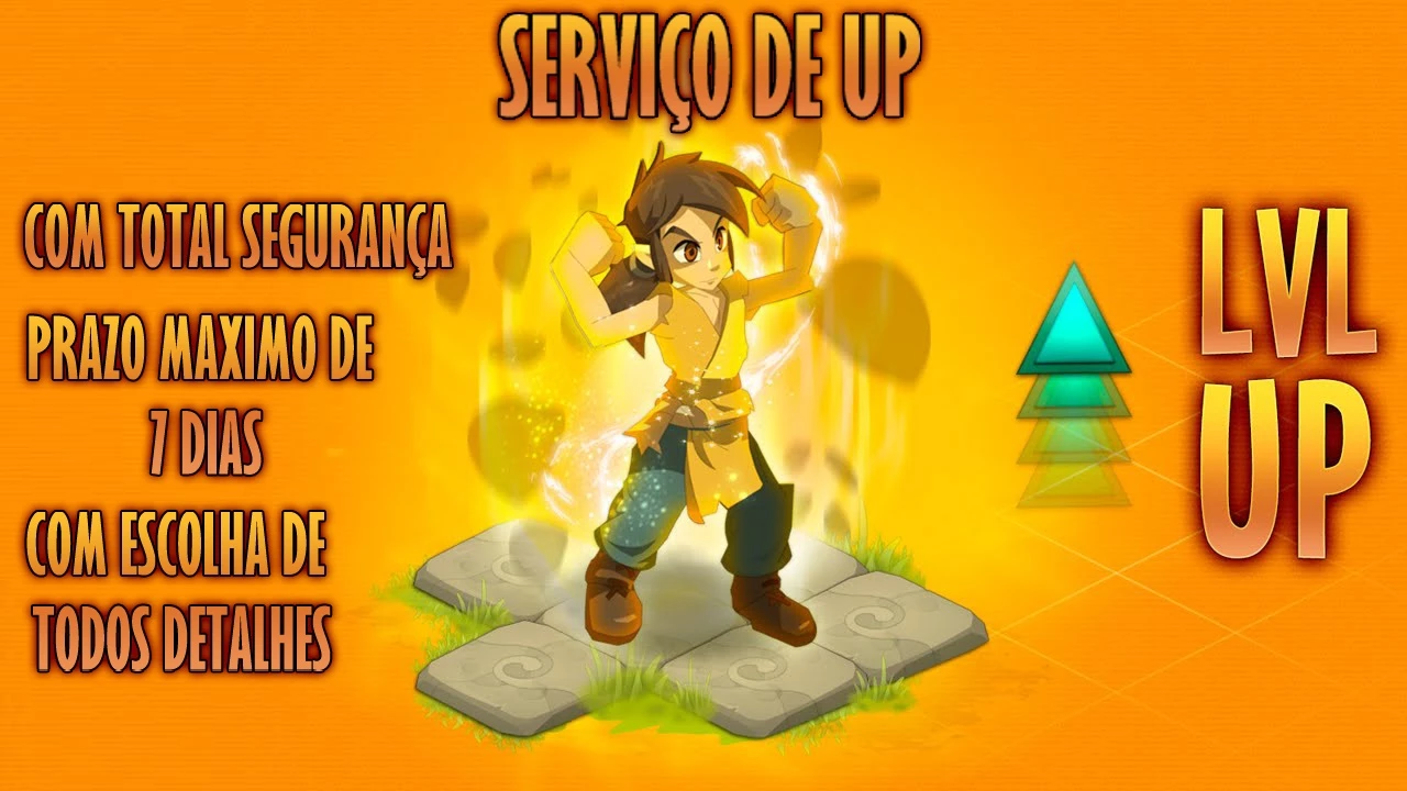 Serviço De Up Dofus Todos Os Lvls - DFG