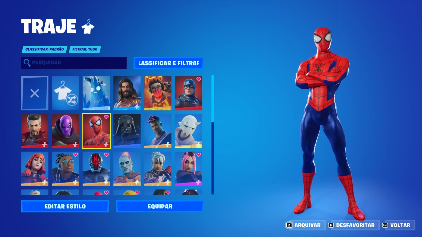 Conta Fortnite com muitas skins antigas - Fortnite - Contas