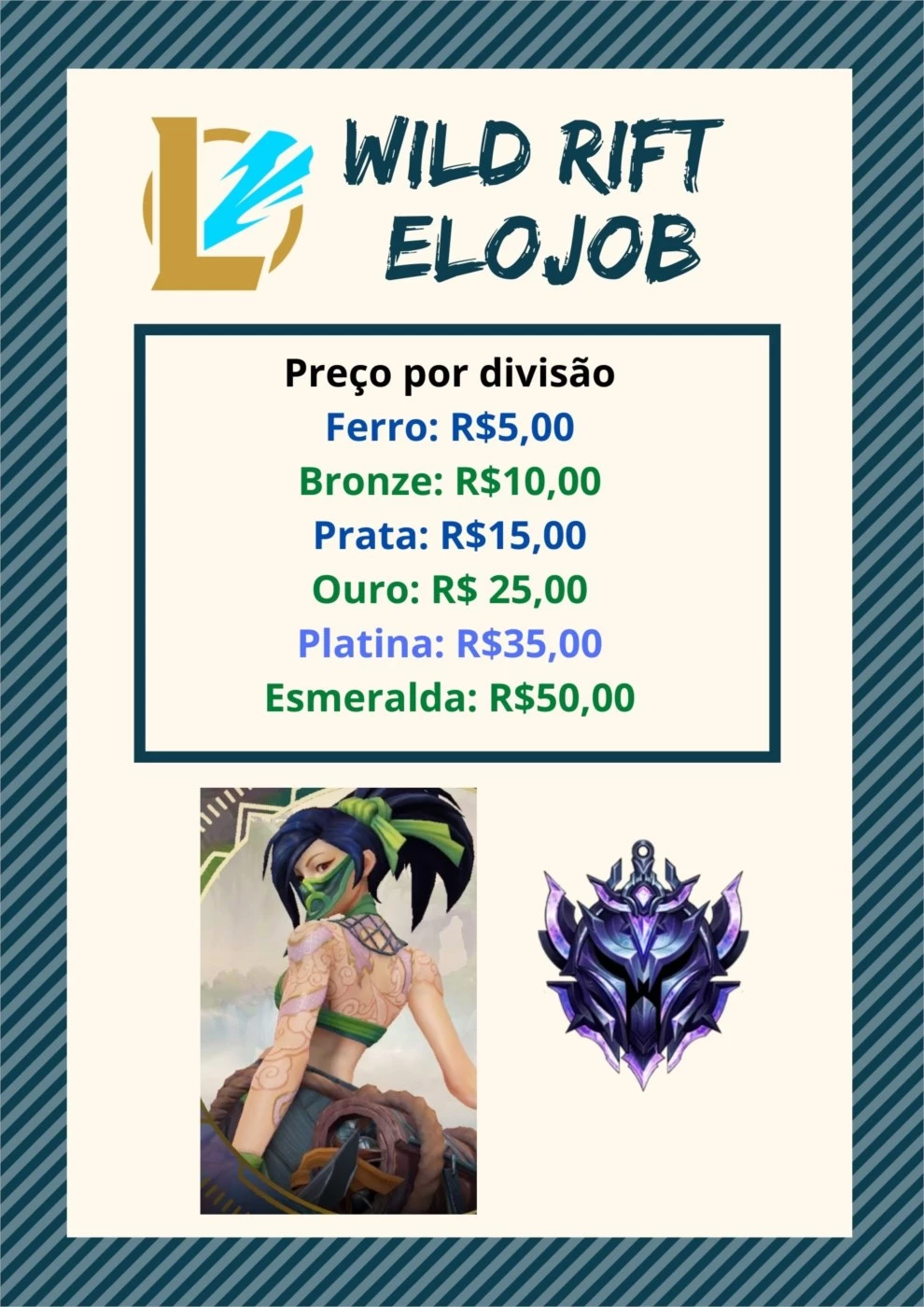 ELOHIGH - ELOJOB WILD RIFT / ELO BOOST WILDRIFT / ELO JOB WILD RIFT