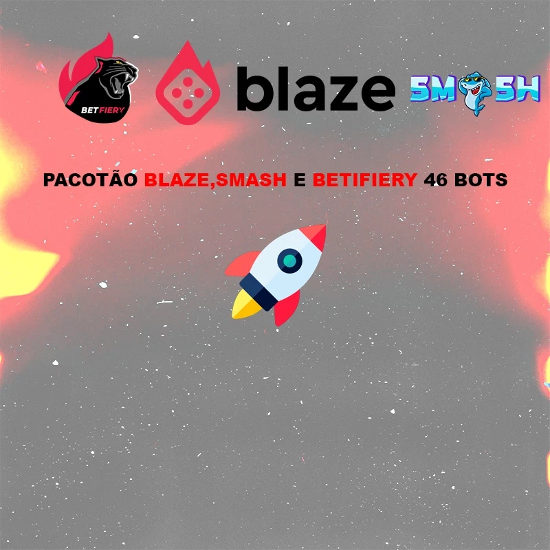 Pacotão Blaze,Smash E Betifiery 46 Bots - Outros - DFG
