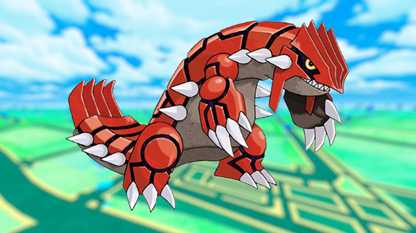 Groudon - Pokemon Lendário - Pokemon Go - DFG