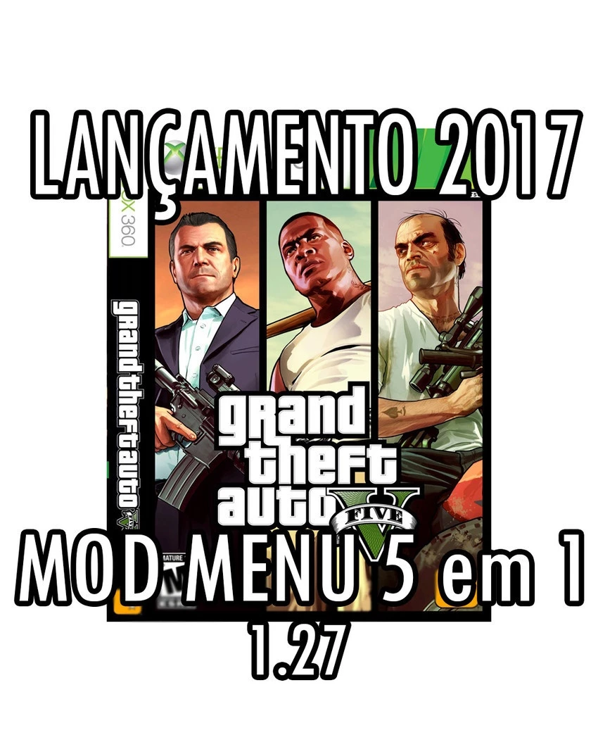 GTA V ONLINE - NOVO MOD MENU 1.27 - XBOX 360!!! 