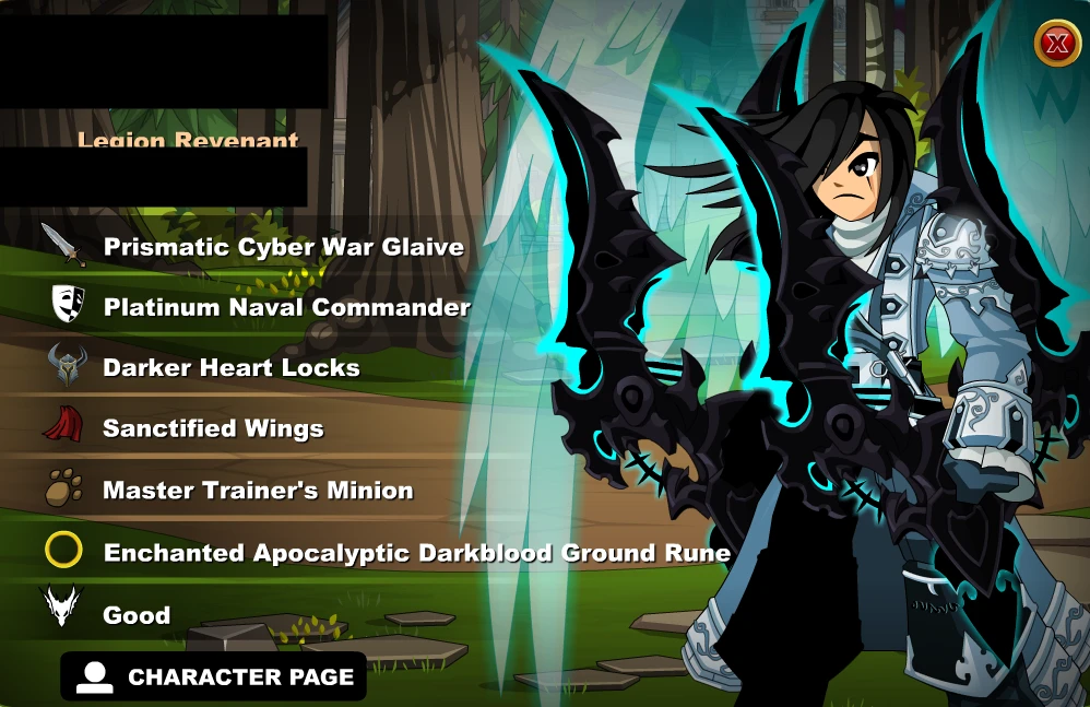 Conta - Adventure Quest World Aqw - DFG