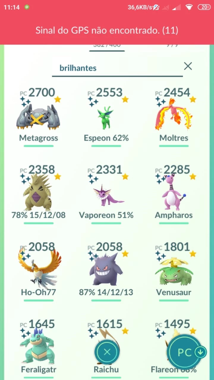 CONTA POKEMON GO LV 46 DE 2016 +300 - Pokemon GO - GGMAX