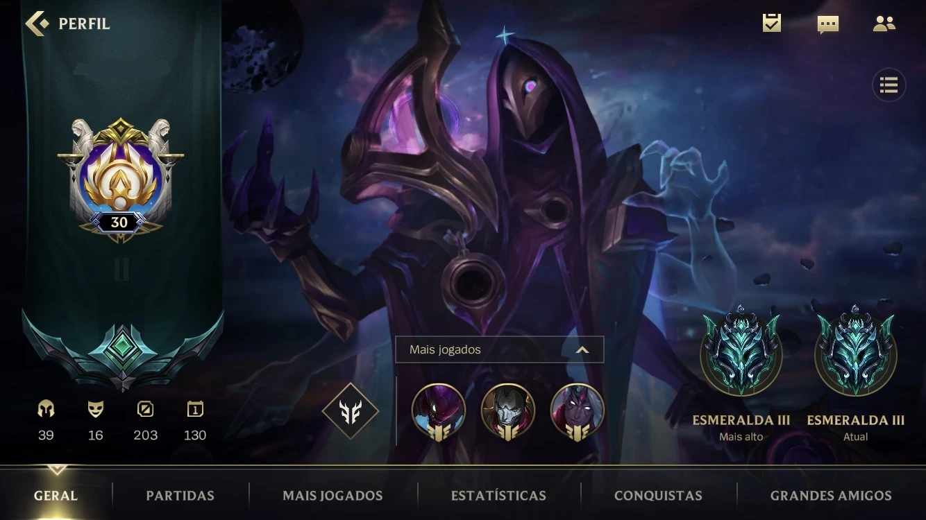 Conta Mestre 60% Win Rate, 7 Vitorias Pro Gm - League Of Legends