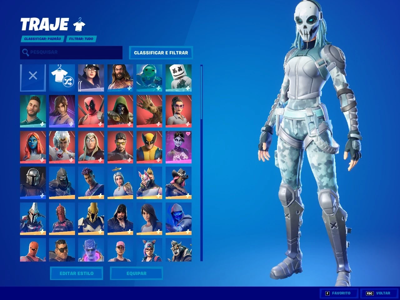 Conta Fortnite Fundador +300 Skins - DFG