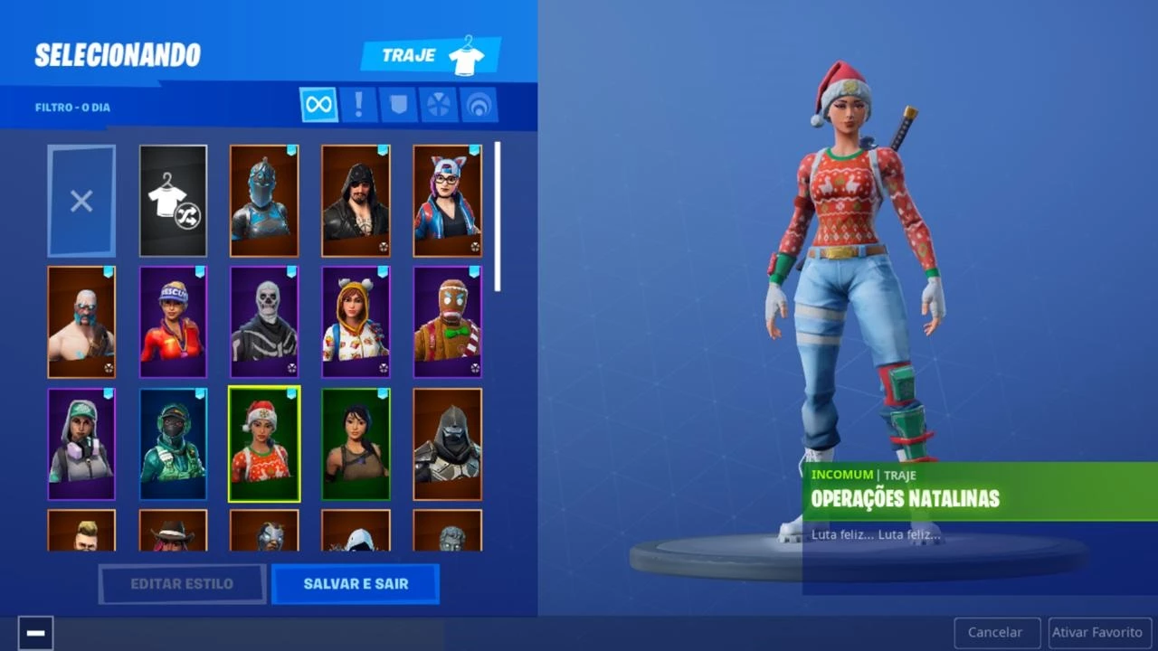 Conta Fortnite Muitas Skins Com Epic Games - DFG