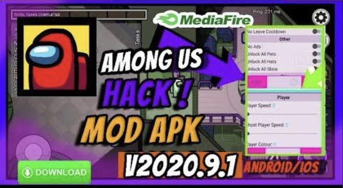 AmongUs Hack And Skins APK for Android Download