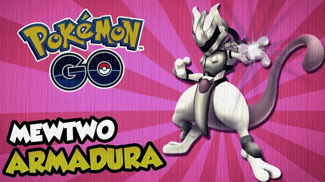 Pokemon Lendário Mewtwo De Armadura Nº 150 Pokemon Go