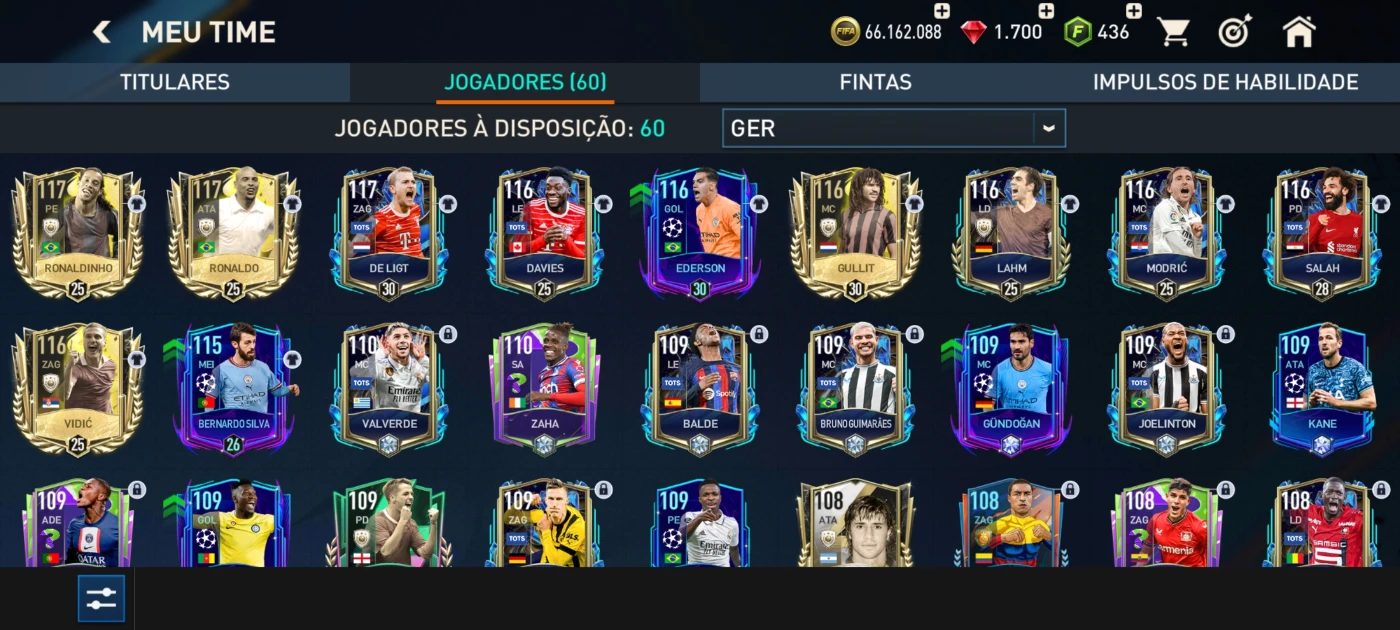 Desapego Games - FIFA > Uma conta do FIFA MOBILE 23