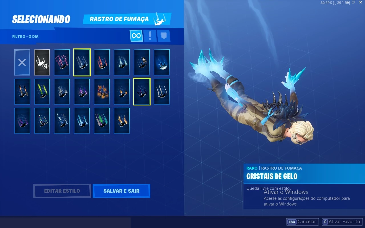 Conta Fortnite 93 Skins + Salve O Mundo Raio 106 (S3 Até S8) - DFG