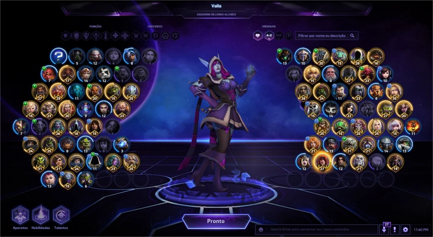 Conta Heroes Of The Storm. Completa. - Blizzard - DFG