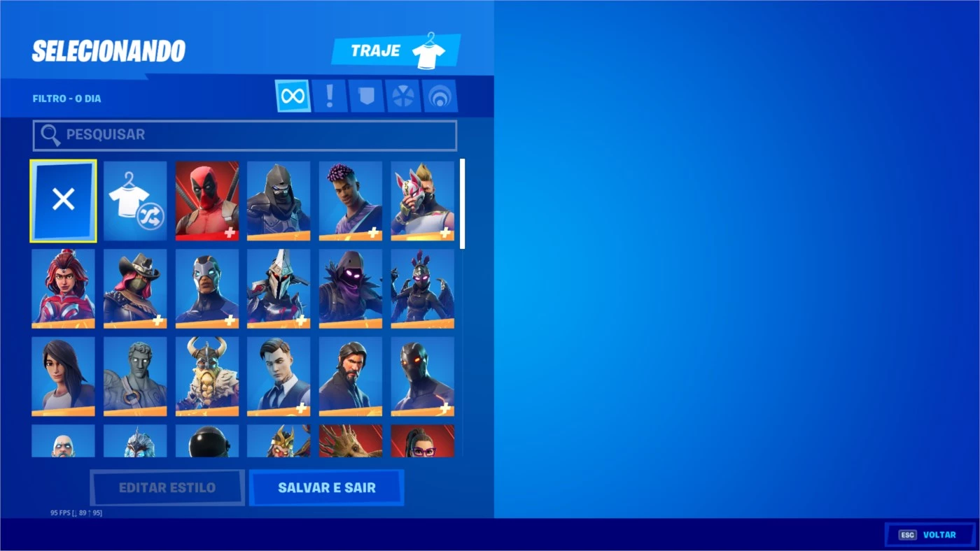 Conta Fortnite Fundador +300 Skins - DFG