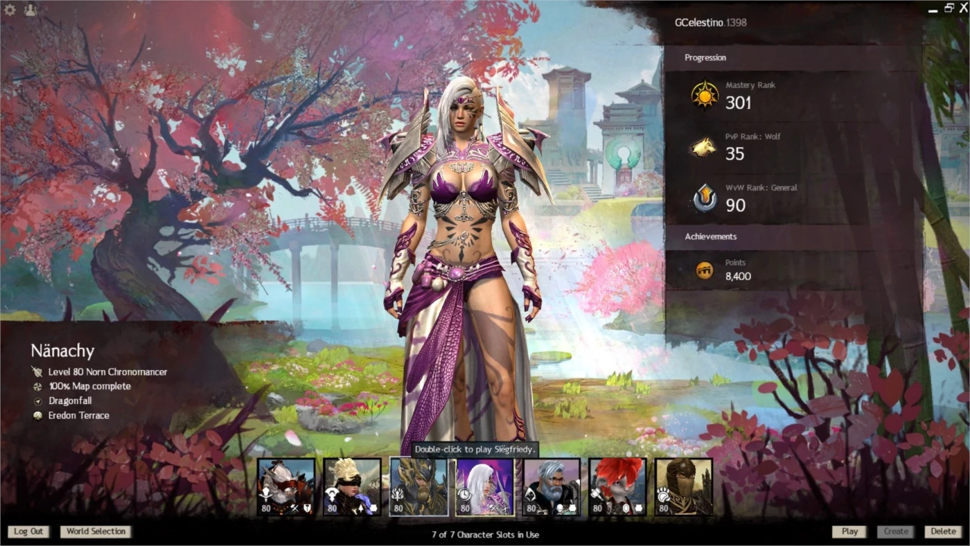 Conta Guild Wars 2 Set Lendario Completo + Add Infinitum - Outros