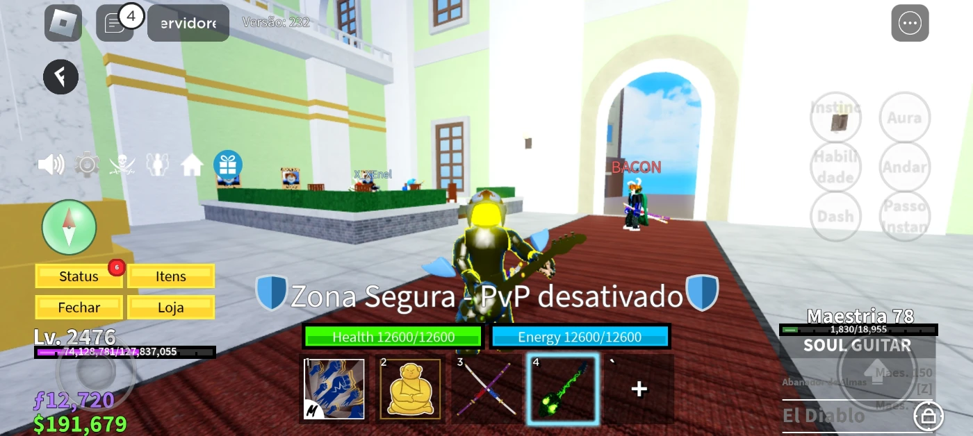 Conta Blox Fruit Nv 719 Budha No Inventario Sea 2 Deblqad - Roblox - DFG