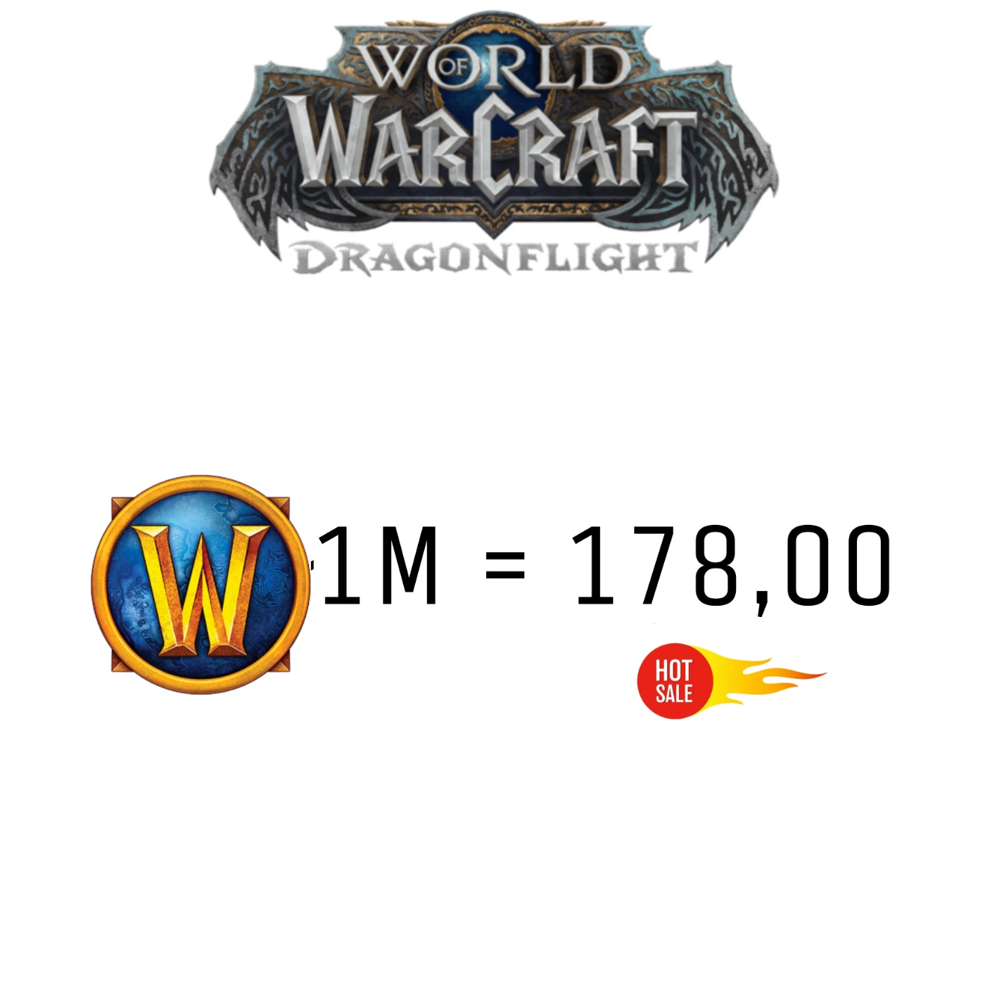 Gold Retail Wow 1M Promoção - Blizzard - DFG