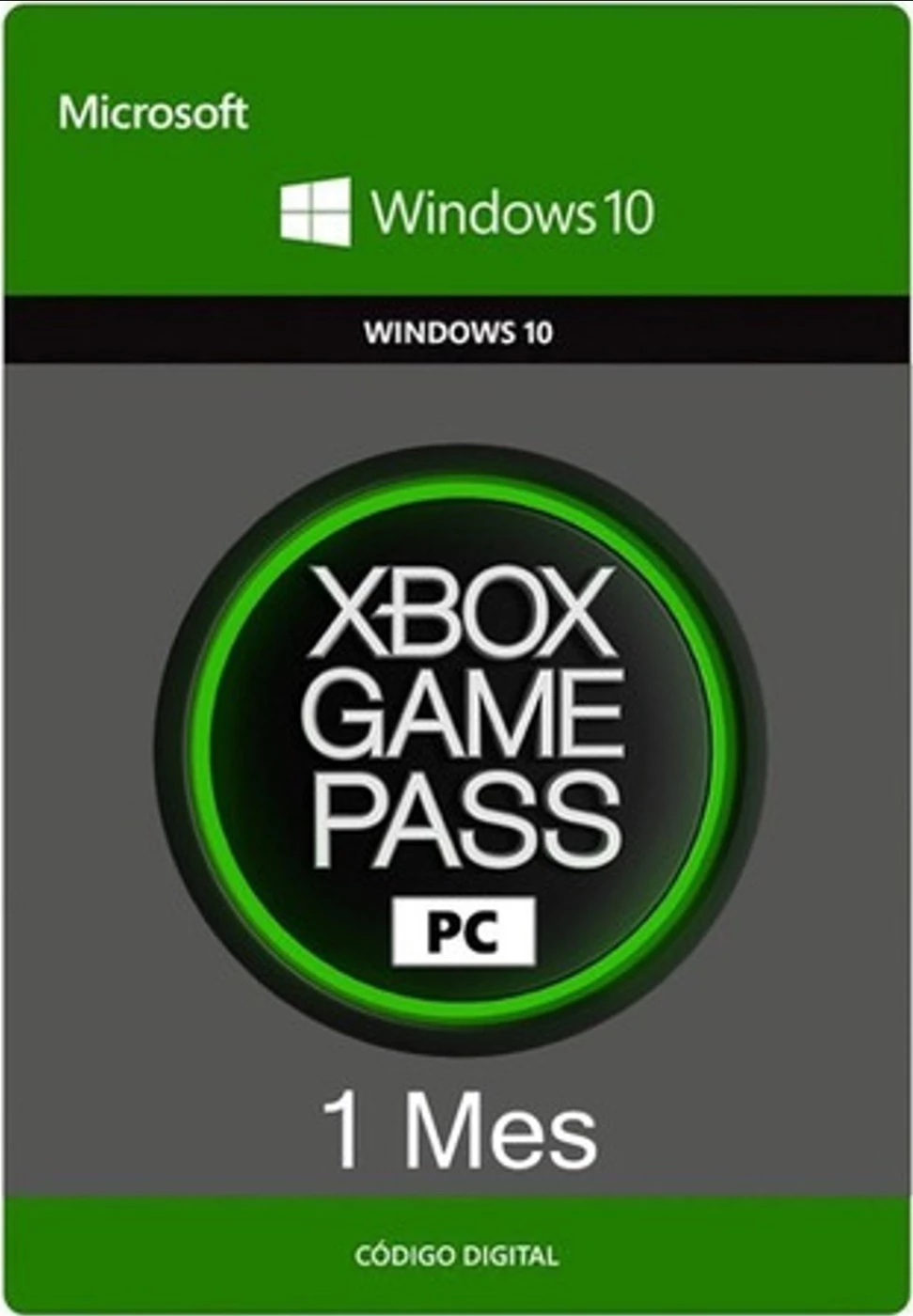 Xbox Game Pass Ultimate 1 Mês Código 25 Dígitos Gift Card