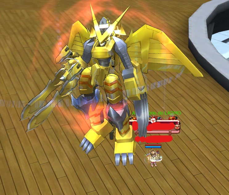 Conta Omegamon LADMO - Digimon Masters - Digimon Masters Online