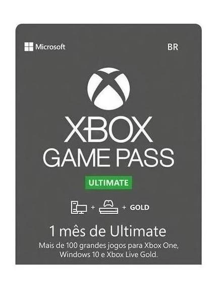 Últimas unidades! Xbox Game Pass Ultimate/Xcloud 1 Mês - Conta