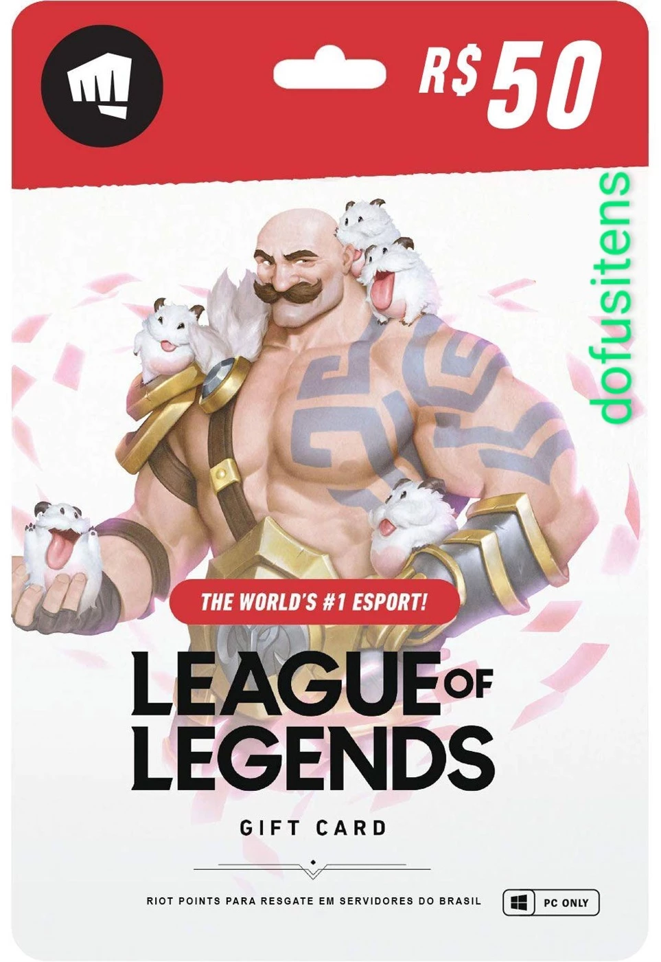 Gift Card League Of Legends 2025 Riot Points Lol DFG