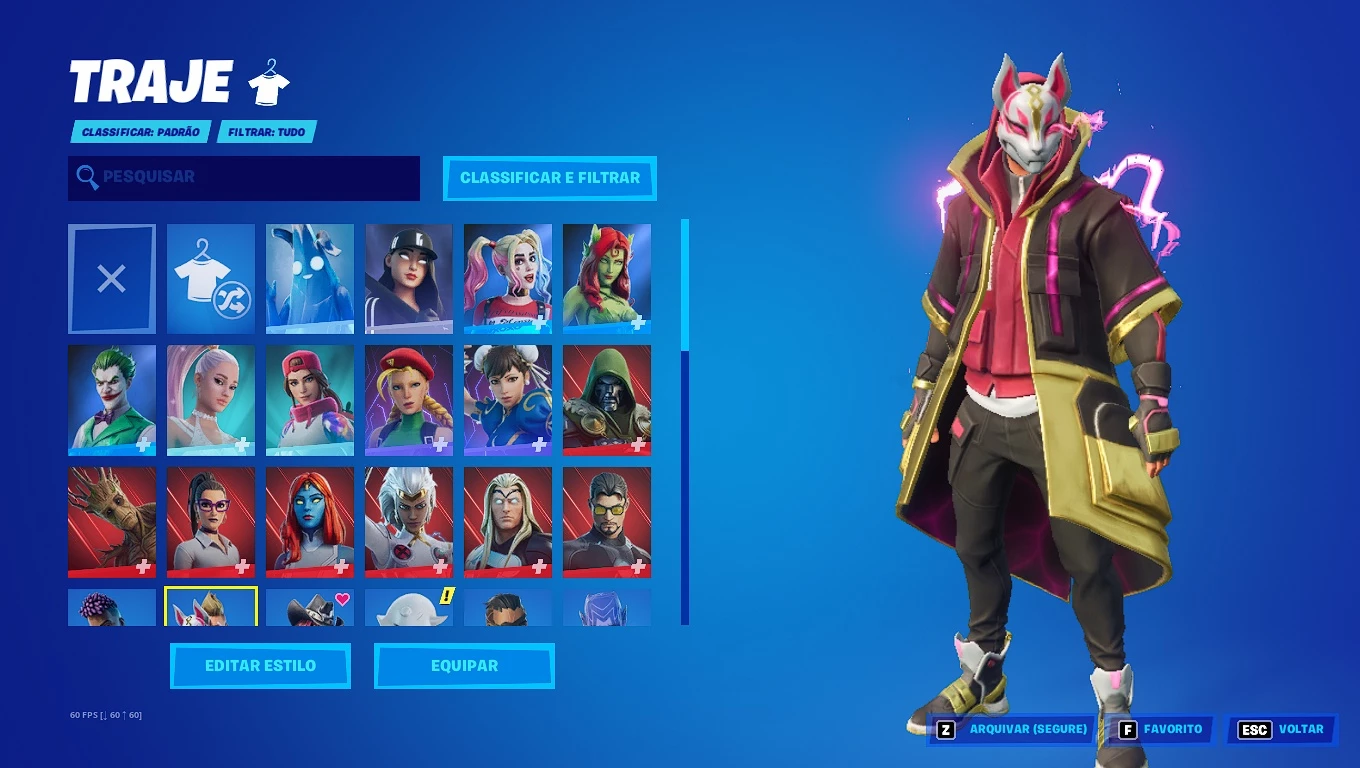 Conta Fortnite Fundador +300 Skins - DFG