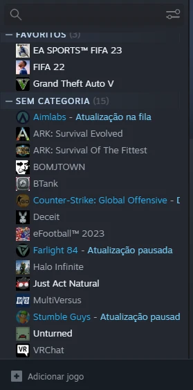 Conta Steam Com Fifa 22 - DFG