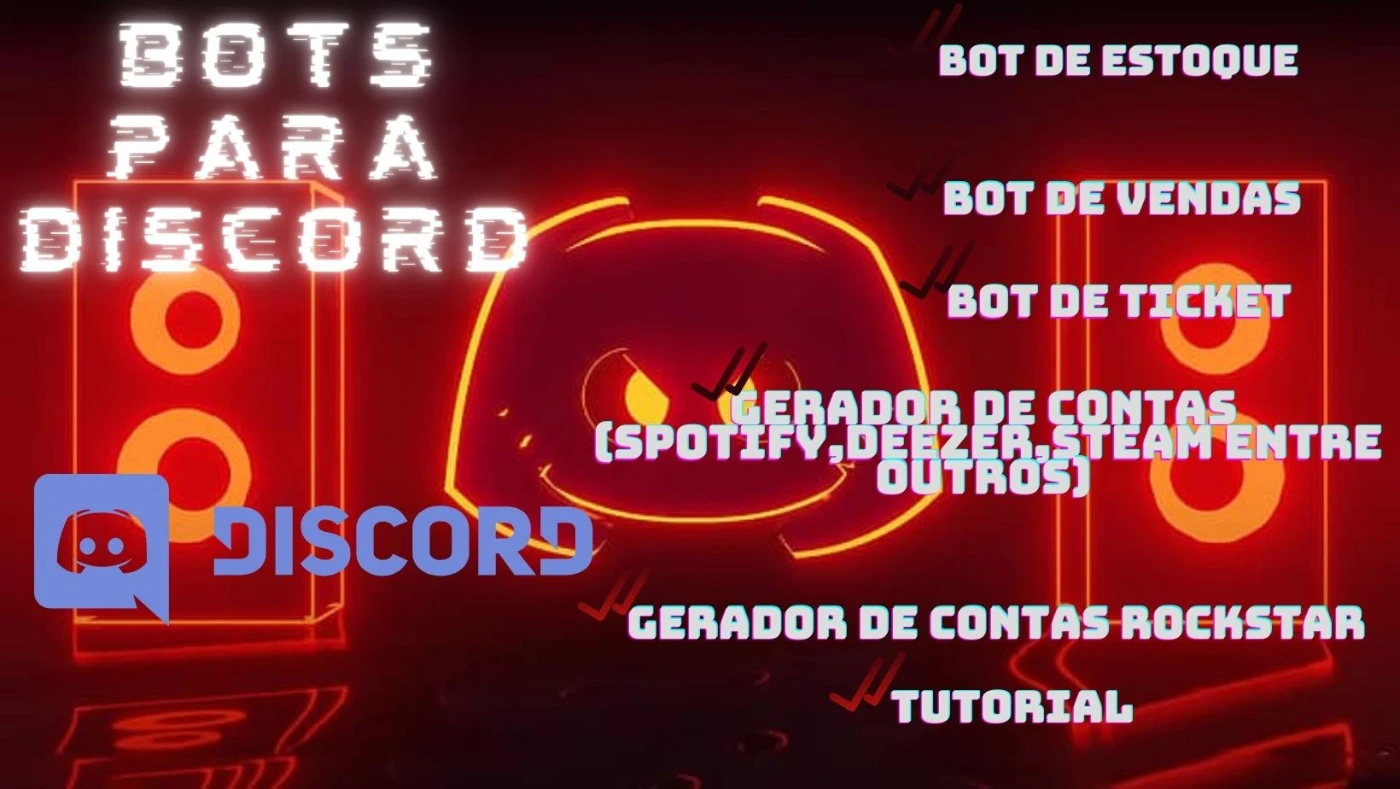 Gerador De Contas Para Discord - Cursos E Treinamentos - DFG