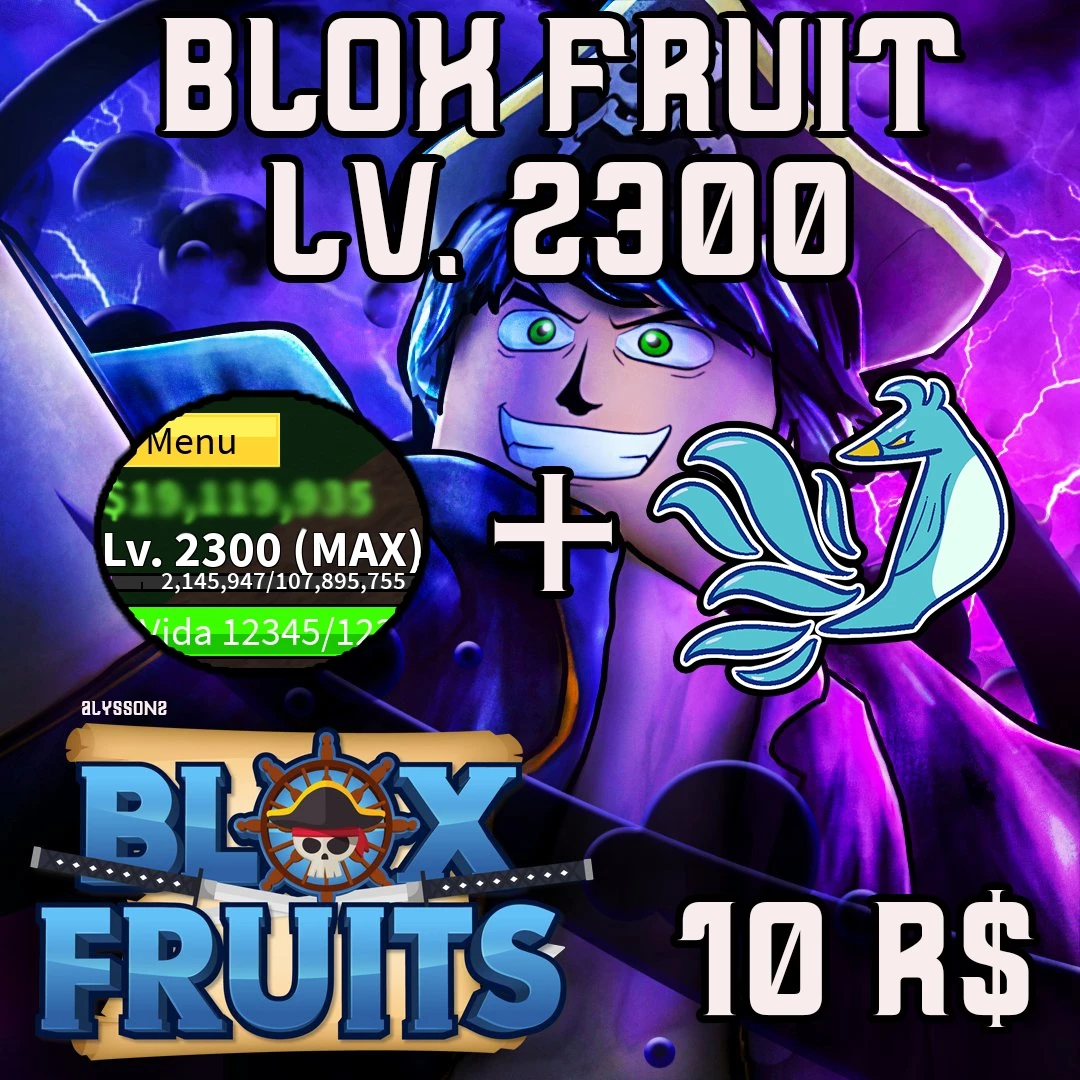 Conta Blox Fruit Level 2300 - Roblox - Outros - DFG