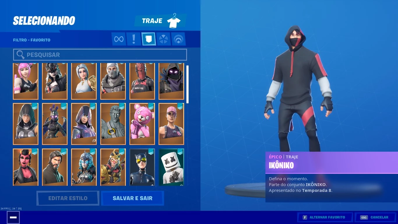 Conta Fortnite Skin Rara Ikonik + Jogos Ps4 ( Descrição ) - DFG