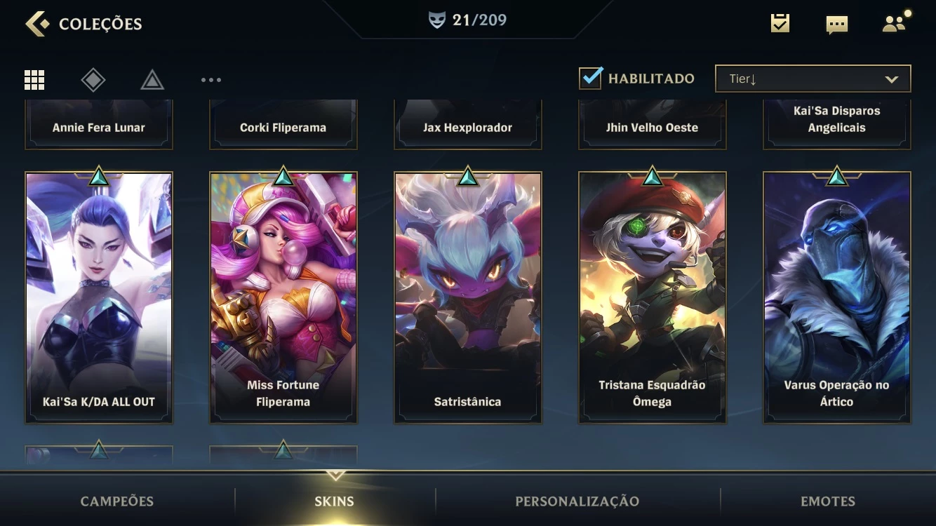 Esmeralda Iv 64,2% Win Rate + 12 Skins + 38 Campeões + Passe