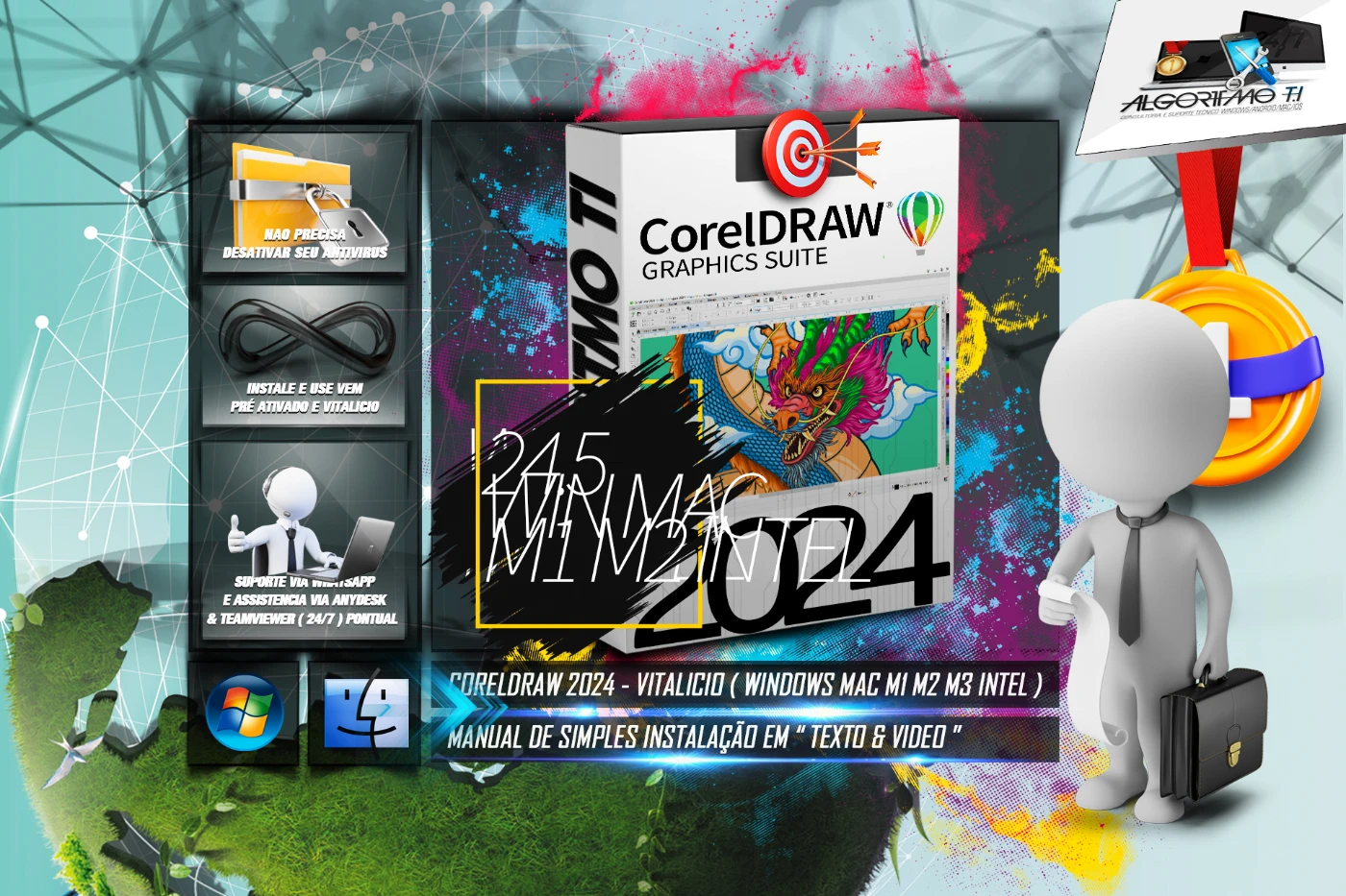 Coreldraw Crackeado Baixar Ativado Gratis Bit Pt Br