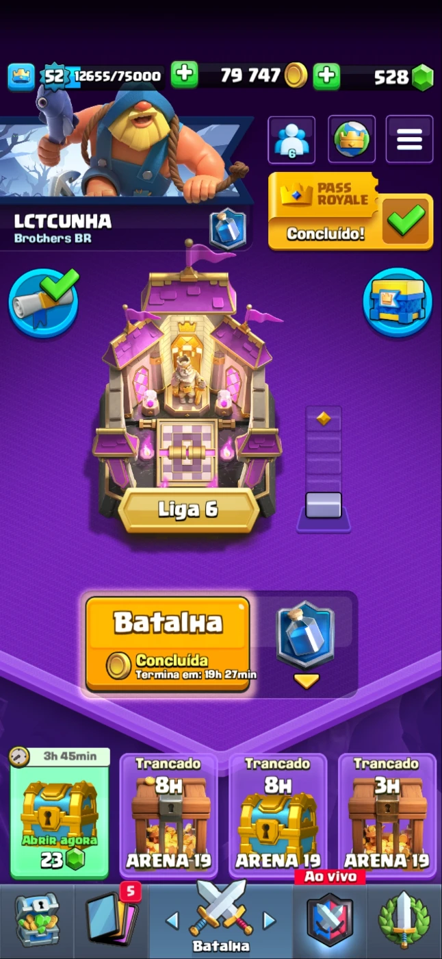 Conta Clash Royale Proximo Level 15 - DFG