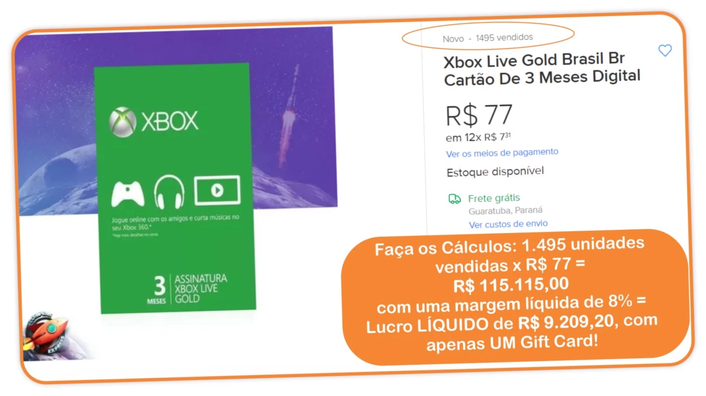 Listas de Códigos de Gift Card válidos 2024 (atualizados