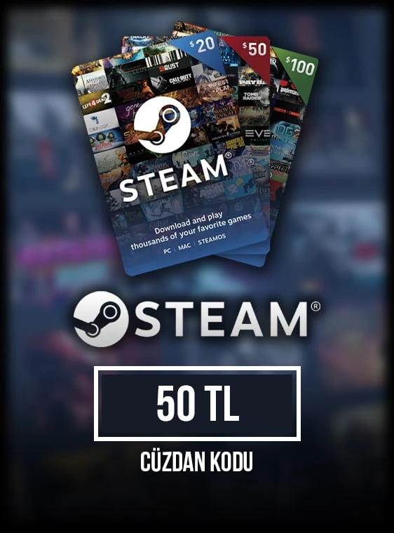 Steam Saldo Turquia (50 Tl) + (Entrega Imediata) -Gift Cards - DFG