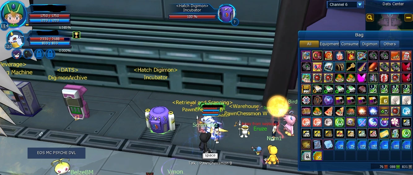 Conta Ladmo ( Omegamon ) Mid Game - Digimon Masters Online - DFG